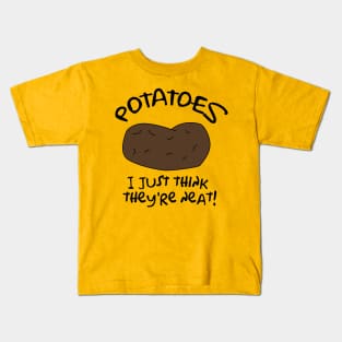 Simpsons Potatoes - I Just Think They're Neat! Kids T-Shirt